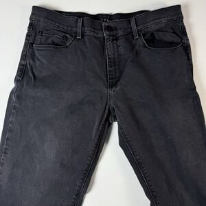 Mott & Bow Men's 33x32 Skinny Stone Washed Black Stretch‎ Low rise Denim Pants